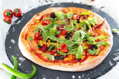 Pizza Tricolore Vegana