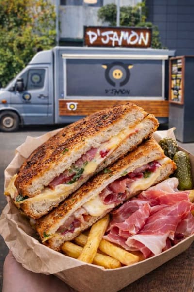 JAMON GRILLED CHEESE