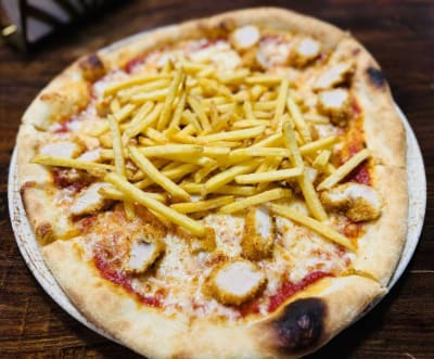 Crispy Fries Pizza