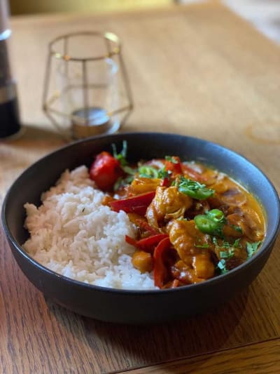 Curry de pui - Preparat ușor picant