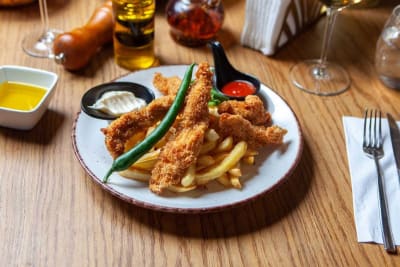 Spicy Crispy Chicken fingers (preparat picant)