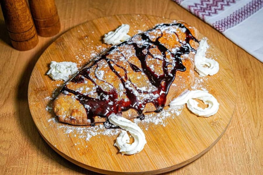 Pizza Dolce Cu Nutella Și Banane