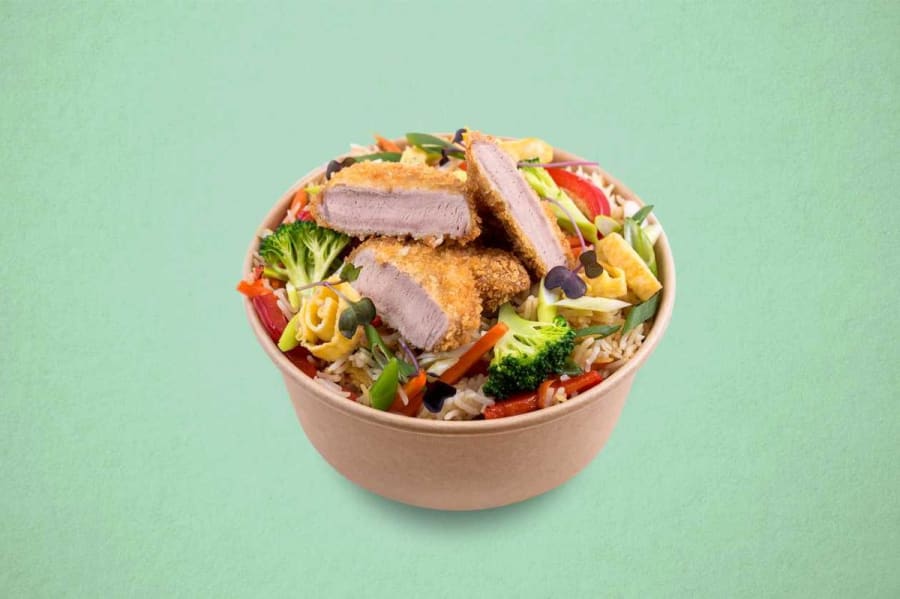 Pui crispy / orez basmati