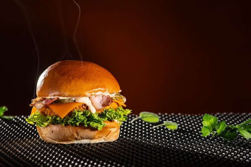 Crispy whit Bacon