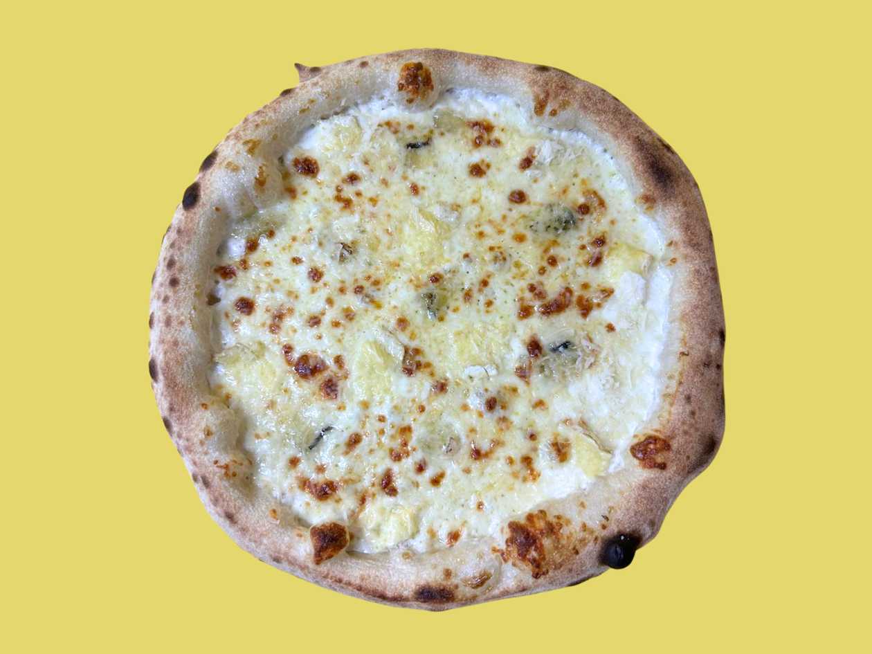 Pizza quattro formaggi