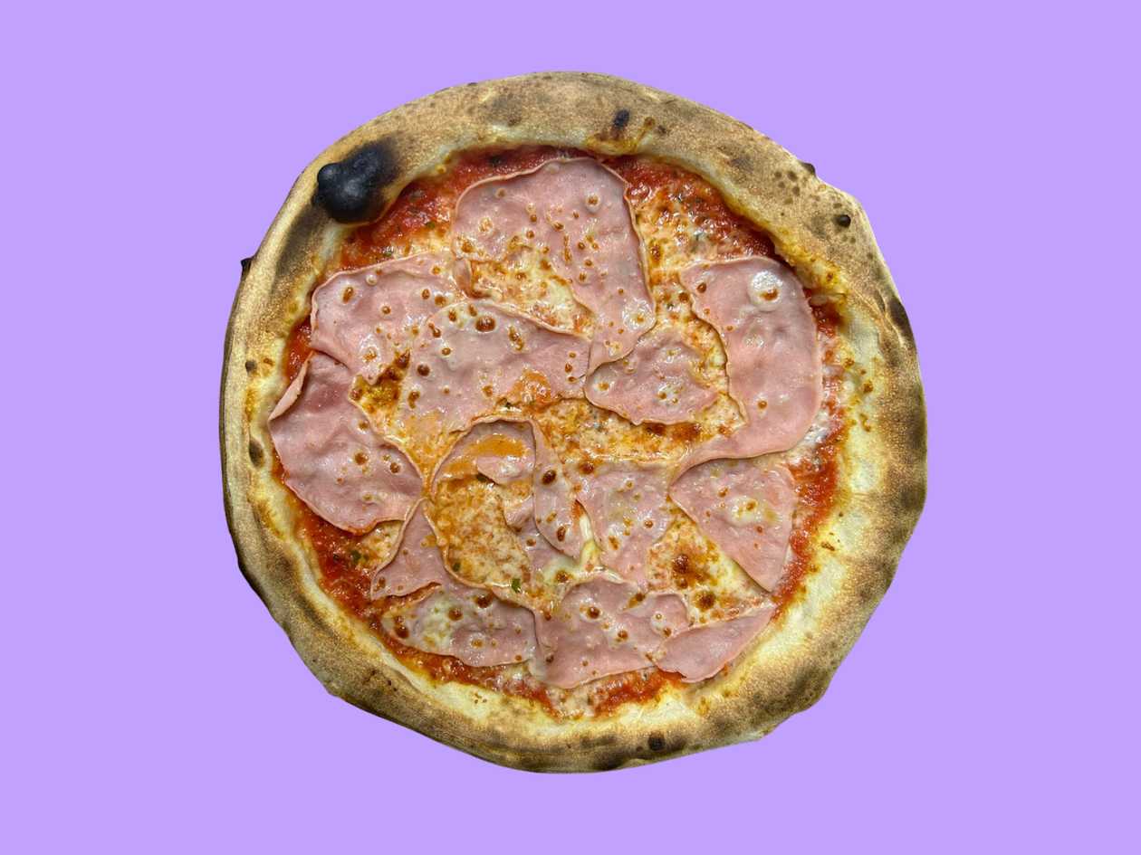 Pizza prosciutto