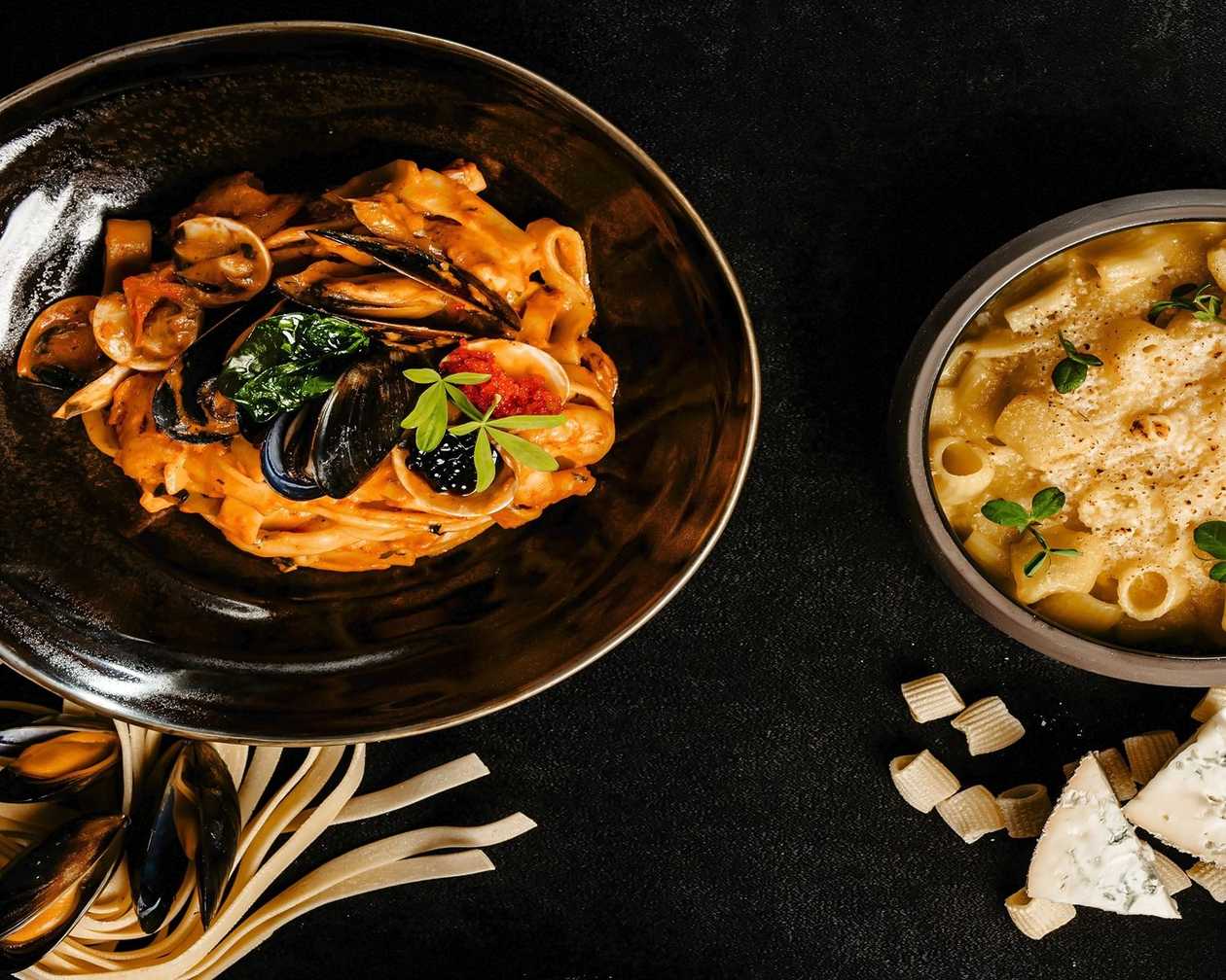 Tagliatelle cu Fructe de Mare