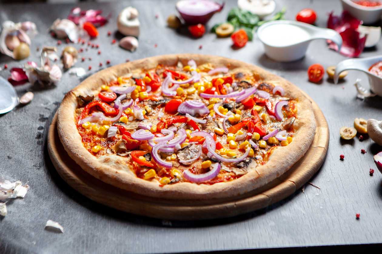 Pizza vegetariana