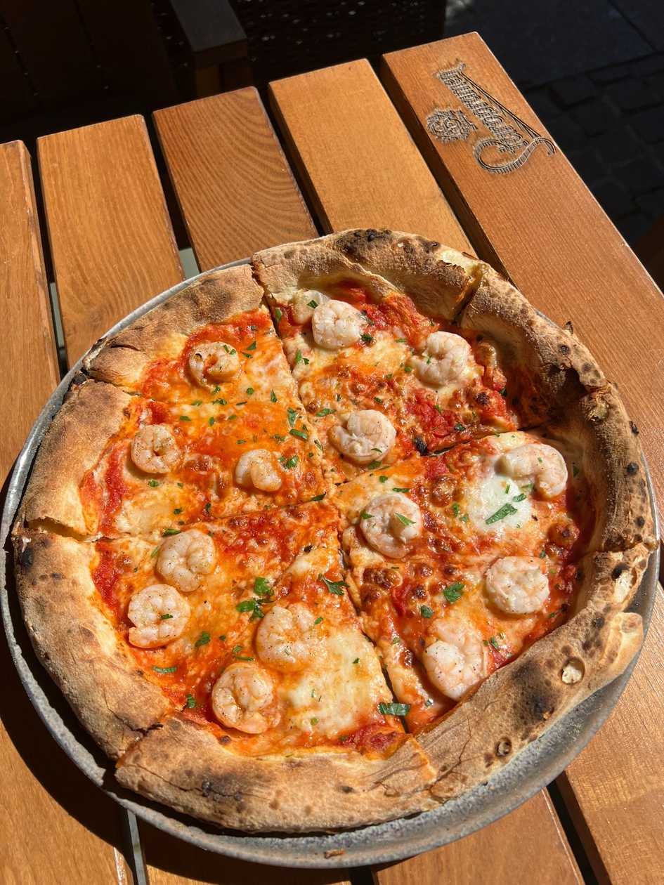 Pizza Gamberetti