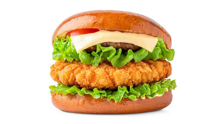 Sandwich cu pui crocant