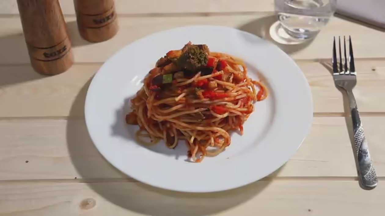 Spaghette Vegetariene
