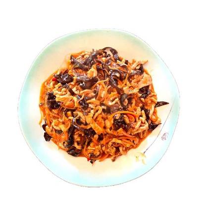 Fibre de Porc cu Sos Dulce-Acrișor