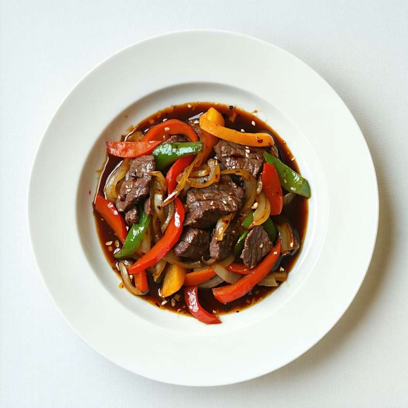Vită cu 10 Ingrediente pe Placă Încinsă