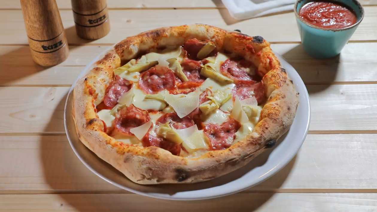 PIZZA SALAMI (NAPOLI) 32CM