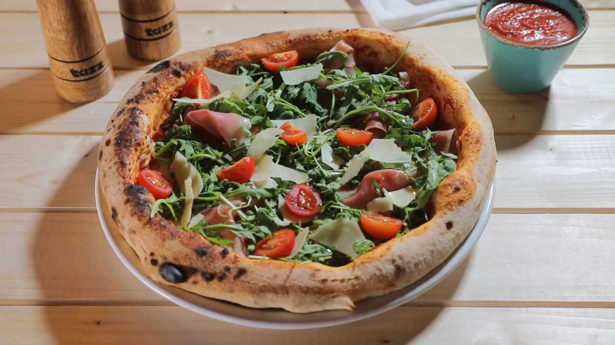 PIZZA PROSCIUTTO CRUDO 32CM
