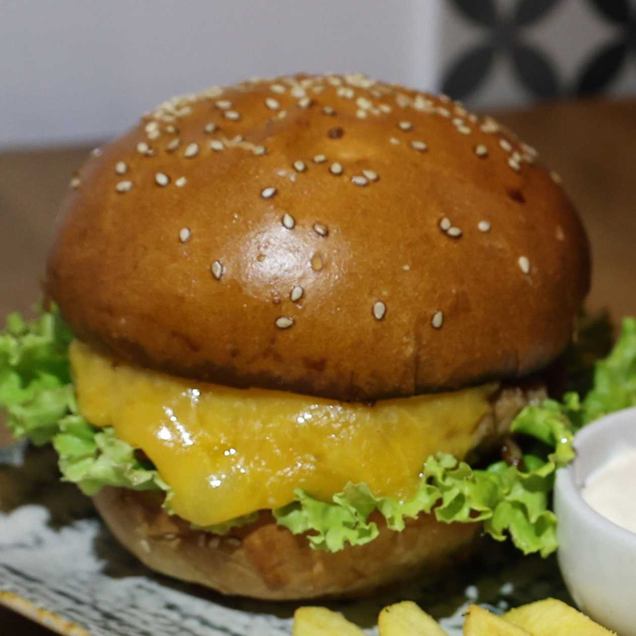 Cheeseburger pui