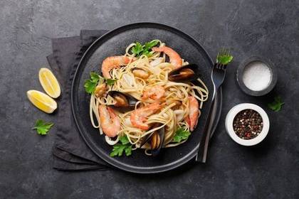 Spaghete cu Fructe de Mare