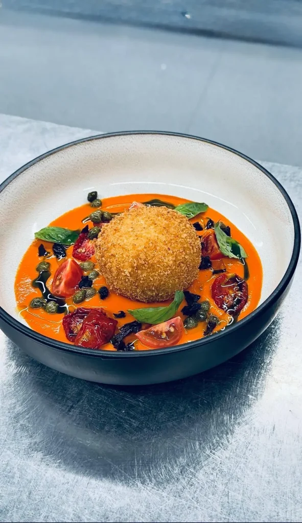 Mozzarella di bufala crocanta