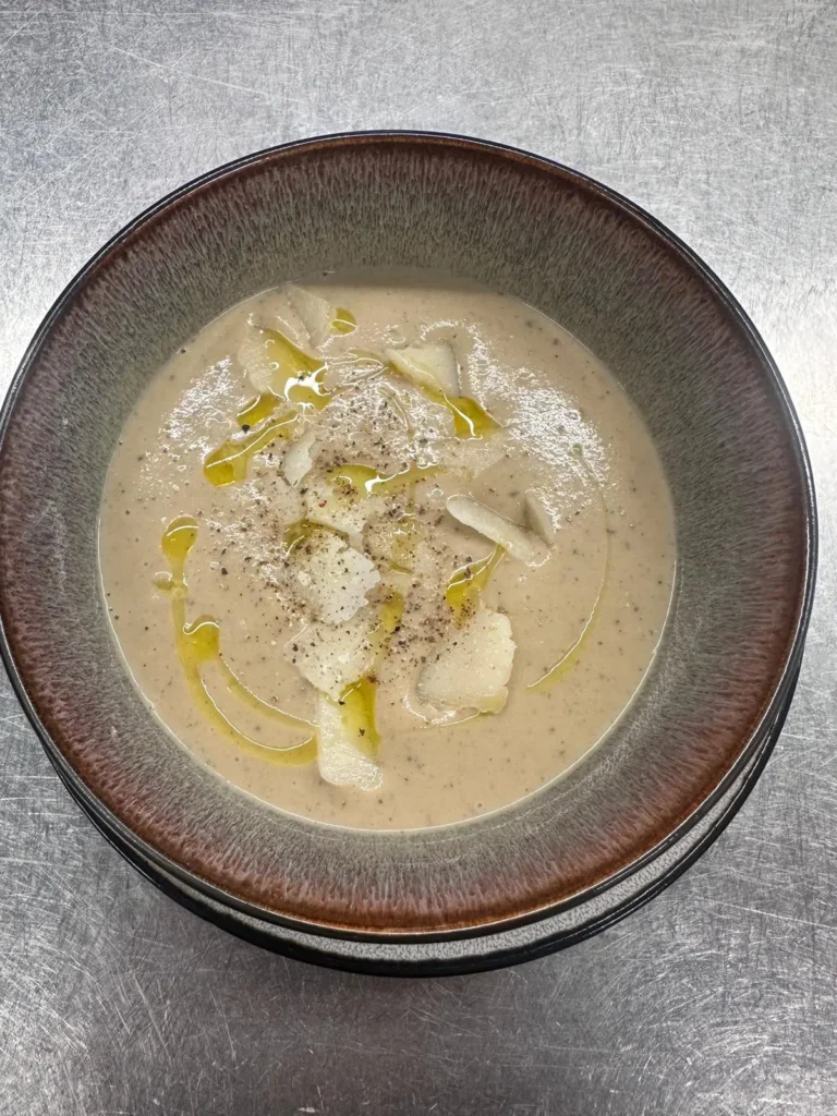 Supa crema de ciuperci