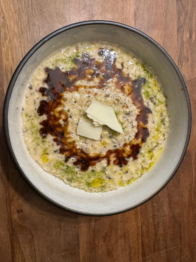 Risotto cu telina coapta si trufe