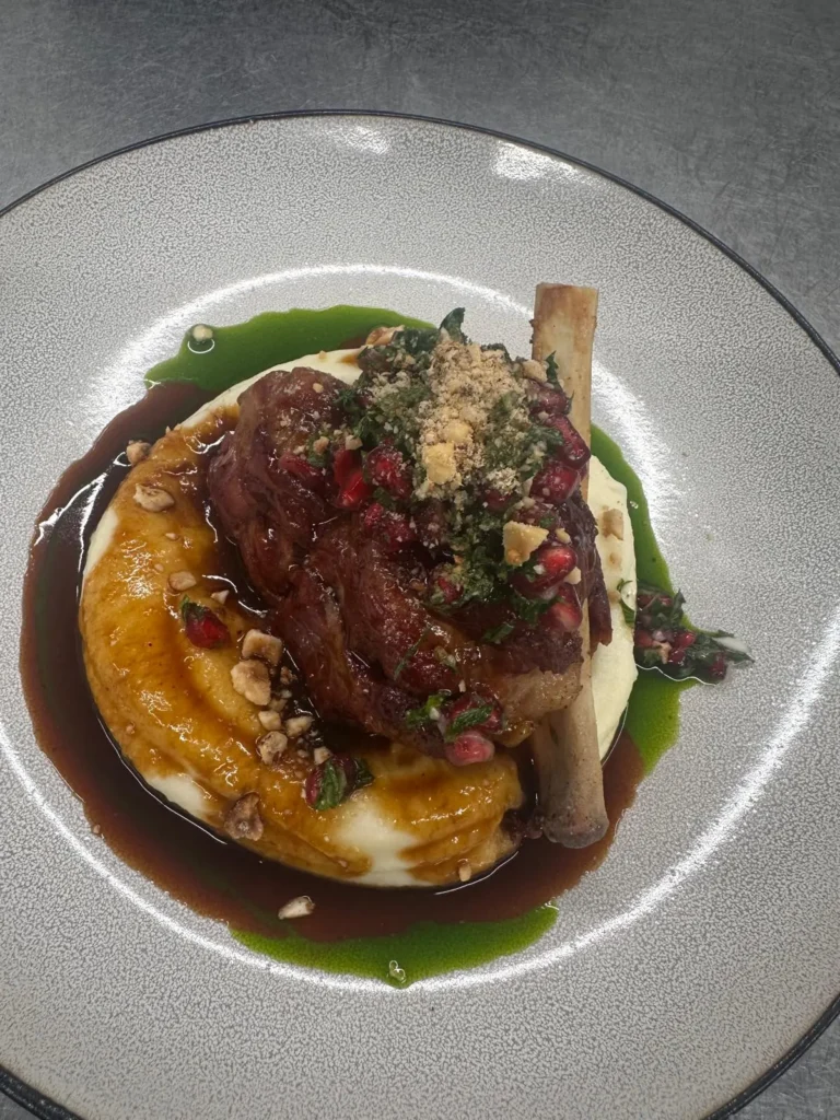 Coaste de vita cu polenta