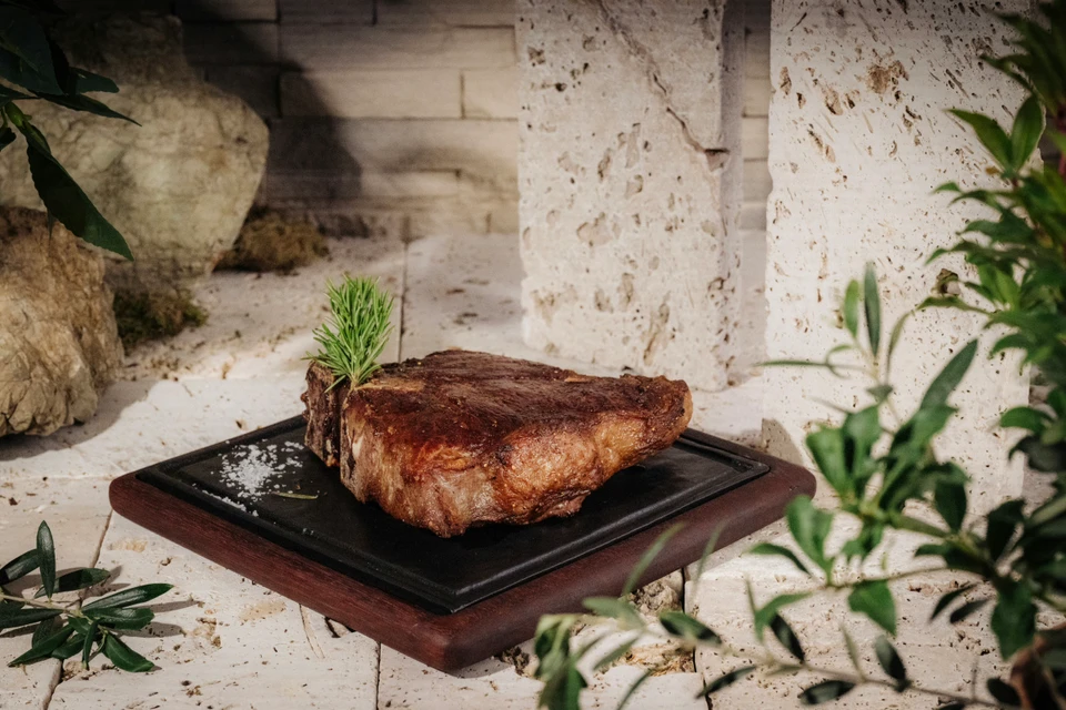 T-bone di manzo staggionato