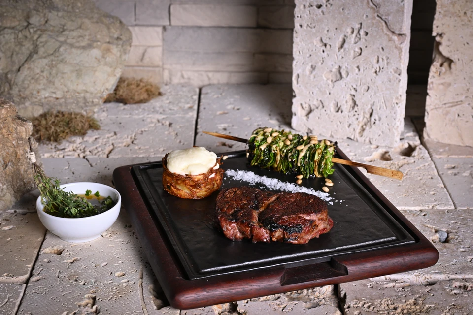 Entrecote di Manzo con Patate di Varieta