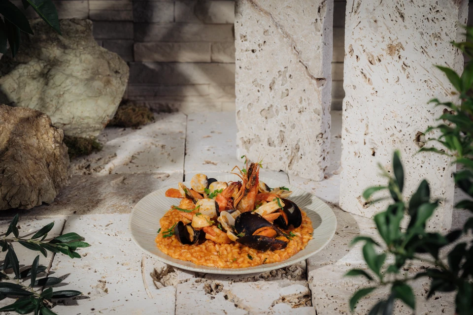 Risotto alla pescatore