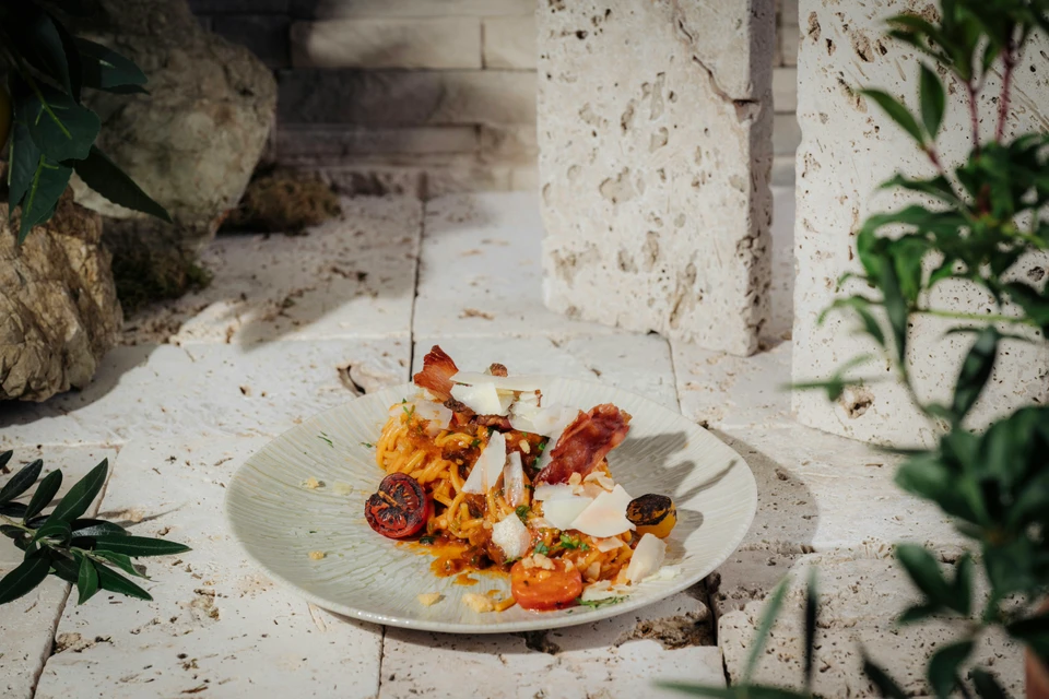 Spaghette Amatriciana