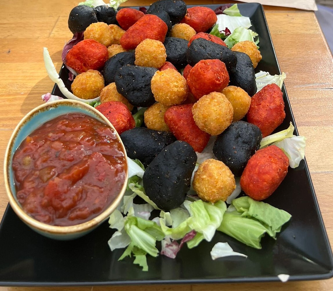 Cheesy crispy plater