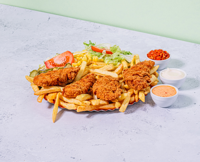 Crispy strips la lipie