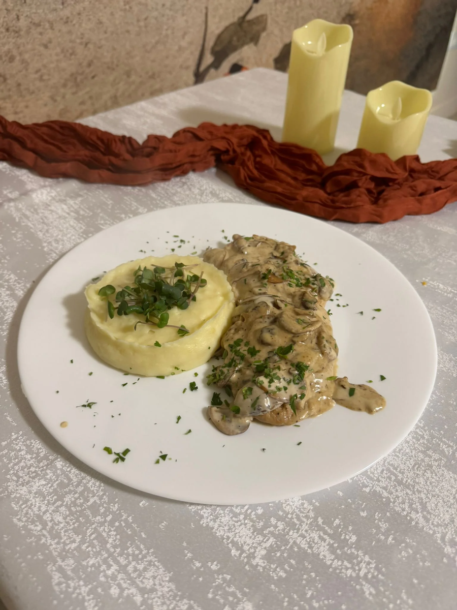 Scaloppine cu Ciuperci