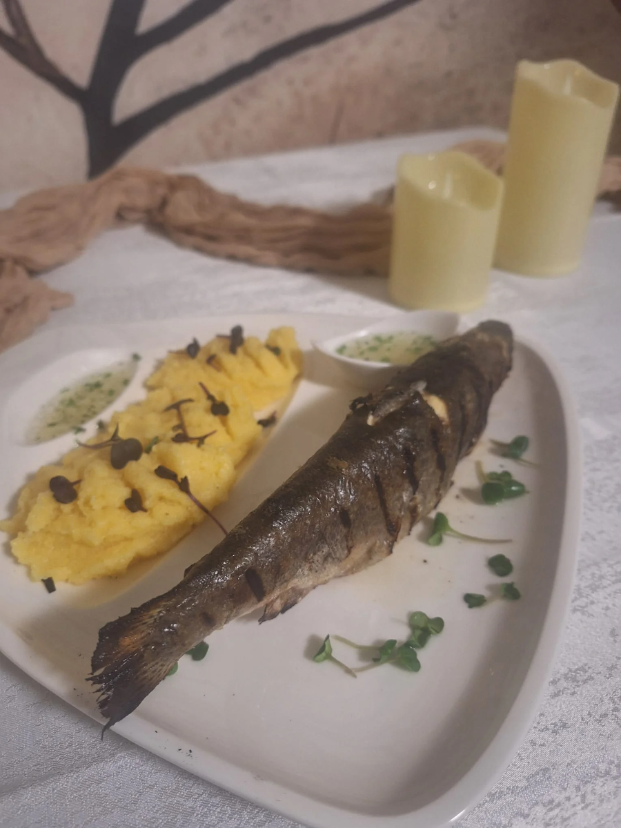 Păstrăv cu Mămăliguță