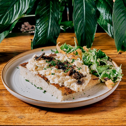 Scrambled Eggs with Mushrooms