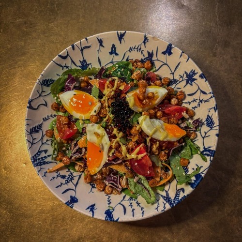 Roasted Chickpea Salad