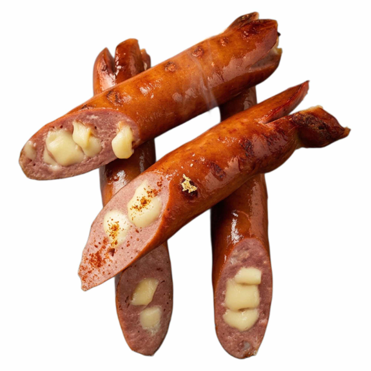 Carnati Kasekrainer cu cascaval