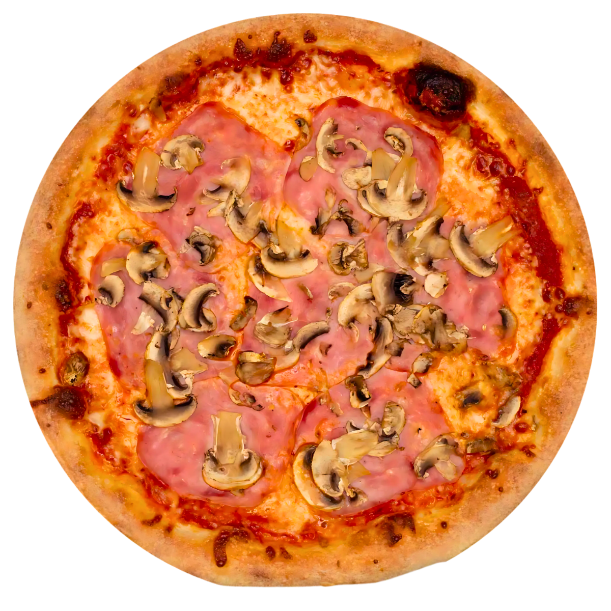 Pizza Prosciutto e Funghi