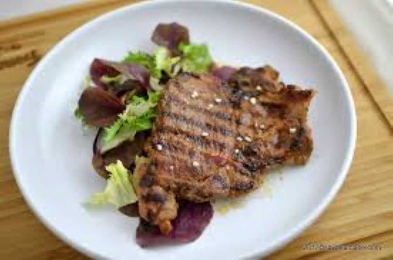 ceafă de porc la grill