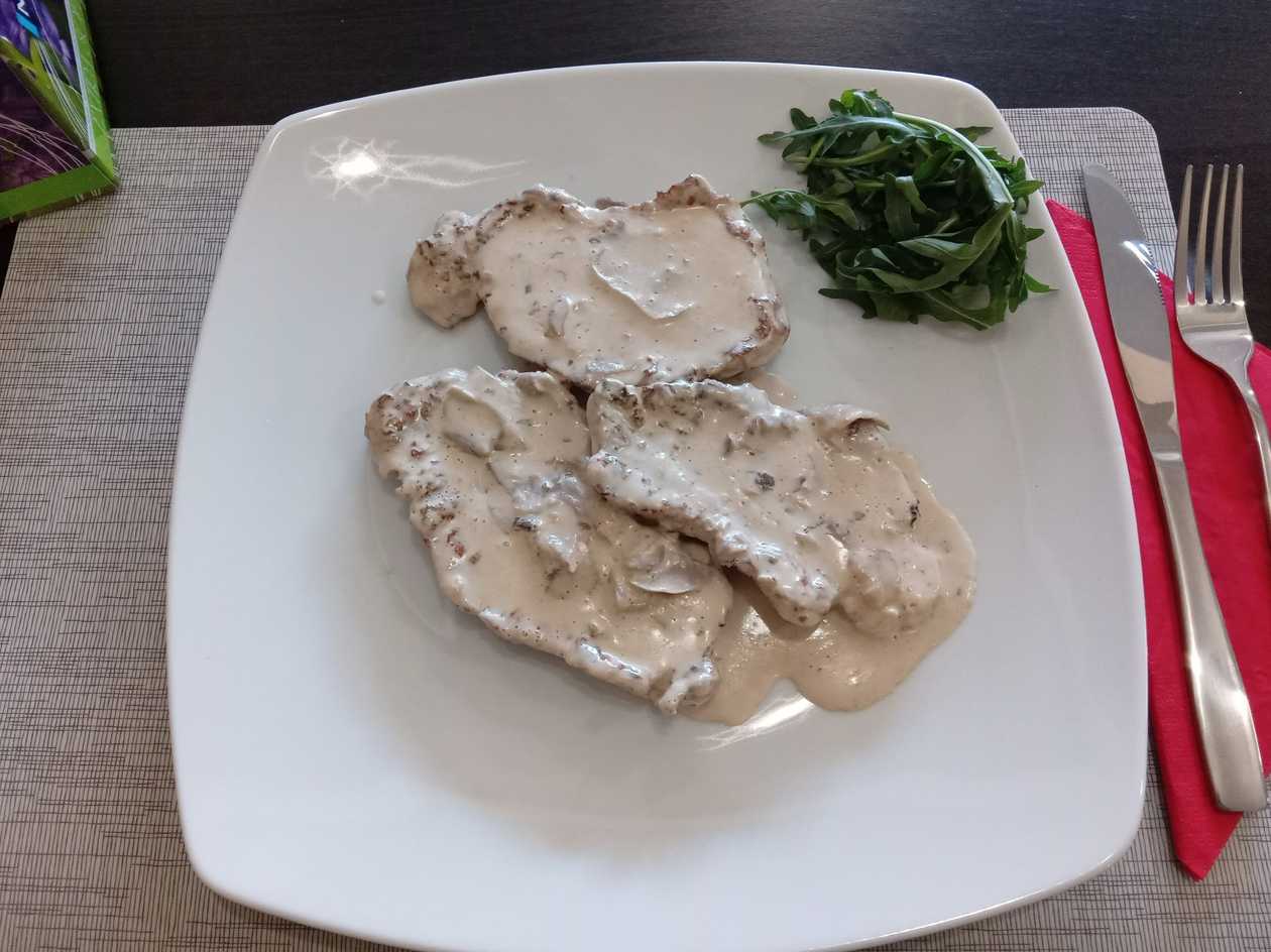 Scaloppina ai funghi