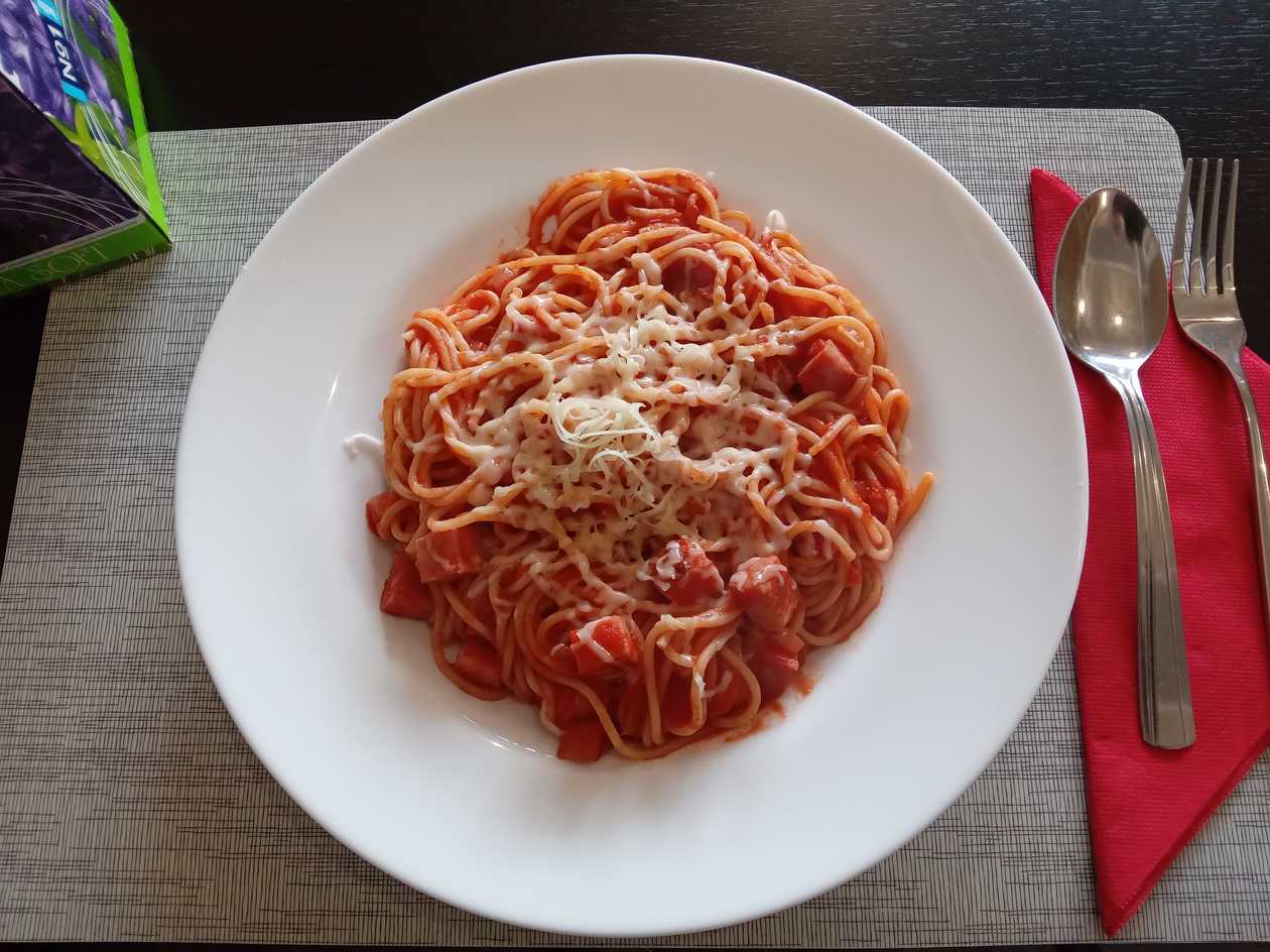 Spaghetti amatriciana