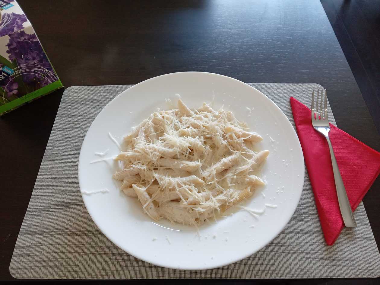 Penne quattro formaggi