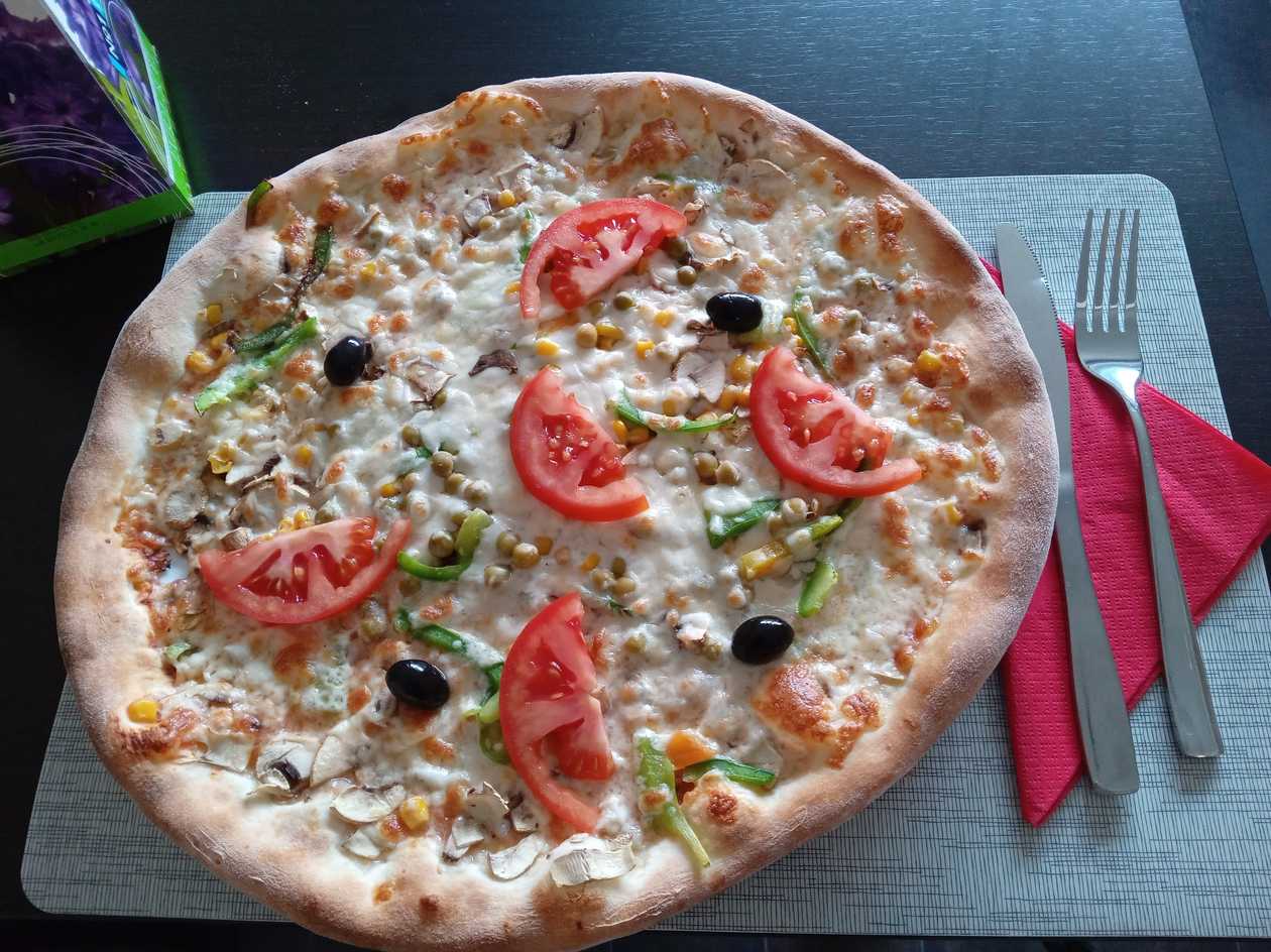 Pizza vegetariana