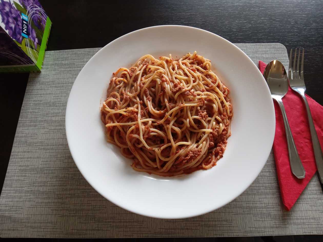 Spaghetti al tonno