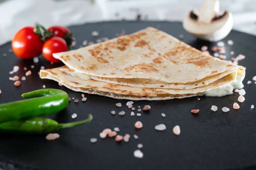 Piadina e Quatro Formaggi