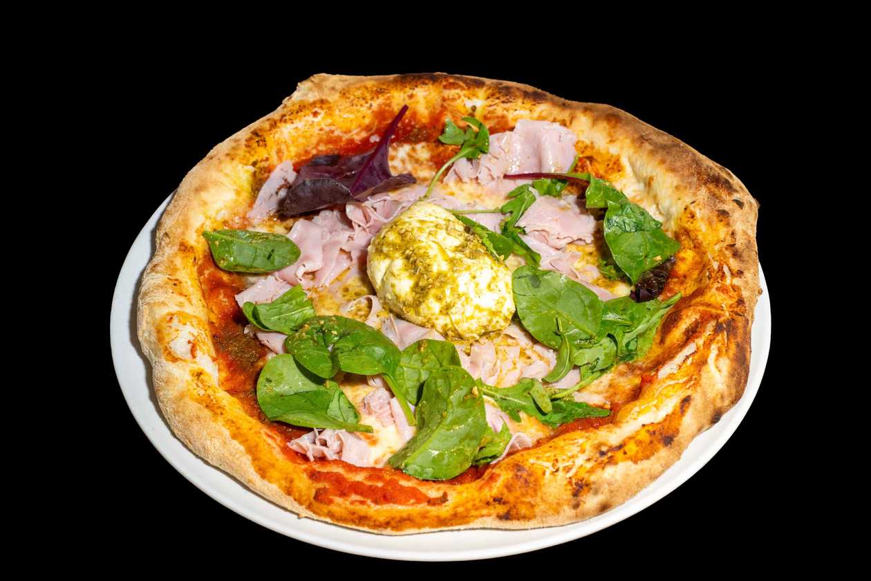 Pizza Cotto e Burrata