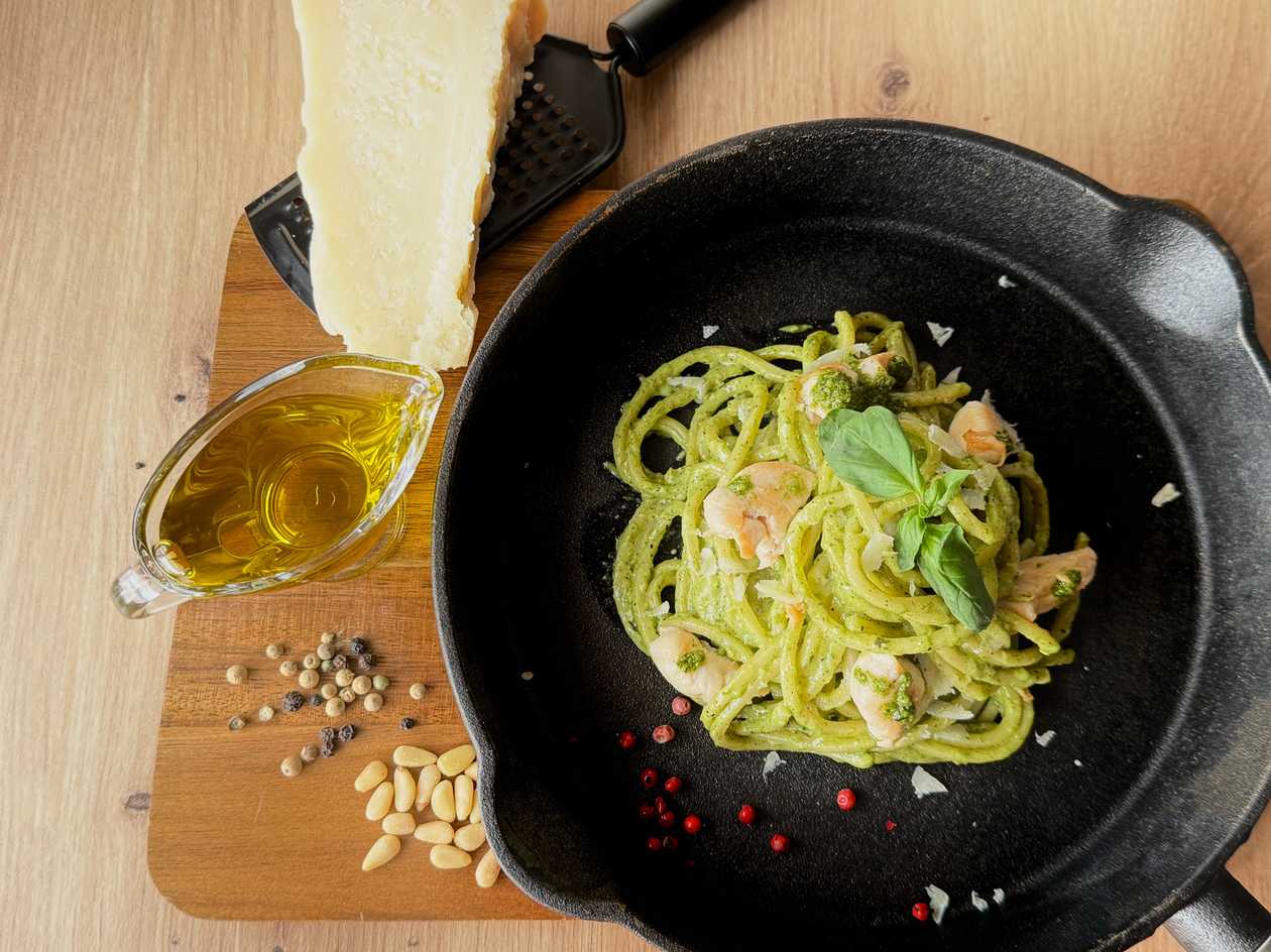 Creamy Chicken Pesto