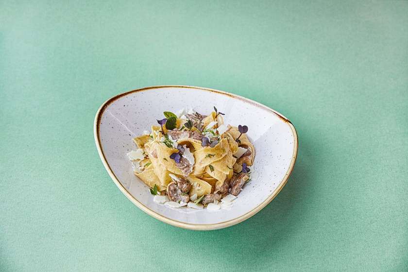 Pappardelle cu Hribi si Smântână