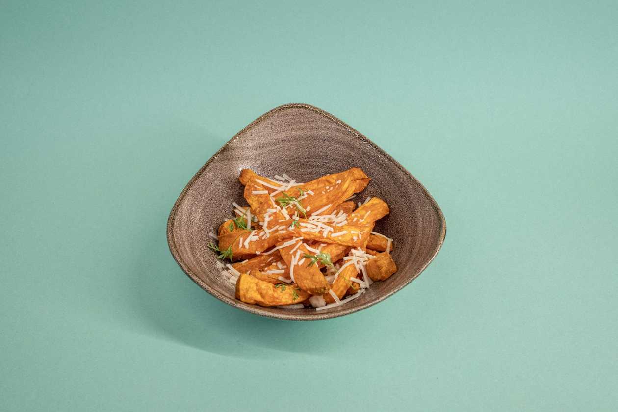 Cartofi Dulci cu Pecorino