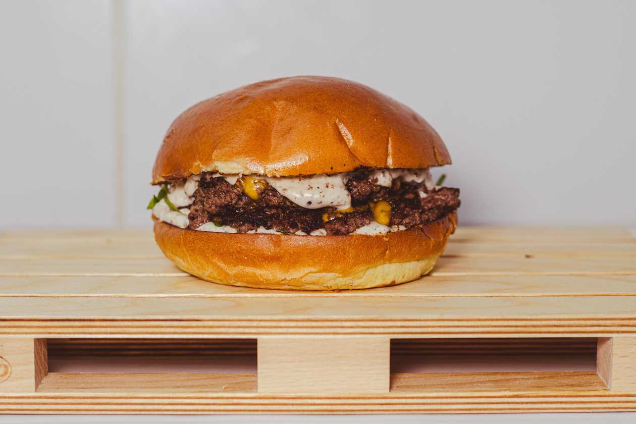 Truffle alley smash burger