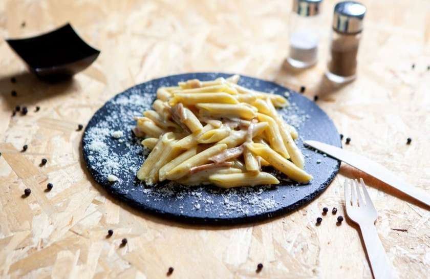 Paste carbonara